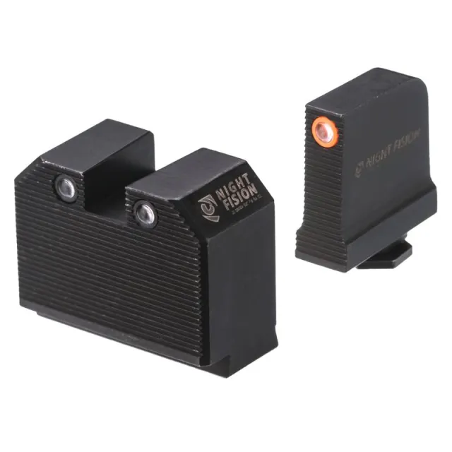 Night Fision Stealth Night Sight Set Optics-Ready for Glock 17/19/34 - Night Fision