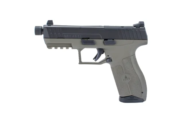 IWI MASADA Tactical LE 9mm 4.6in Threaded Optic Ready OD Green - IWI US - 9mm for sale at Smoke Wagon Firearms