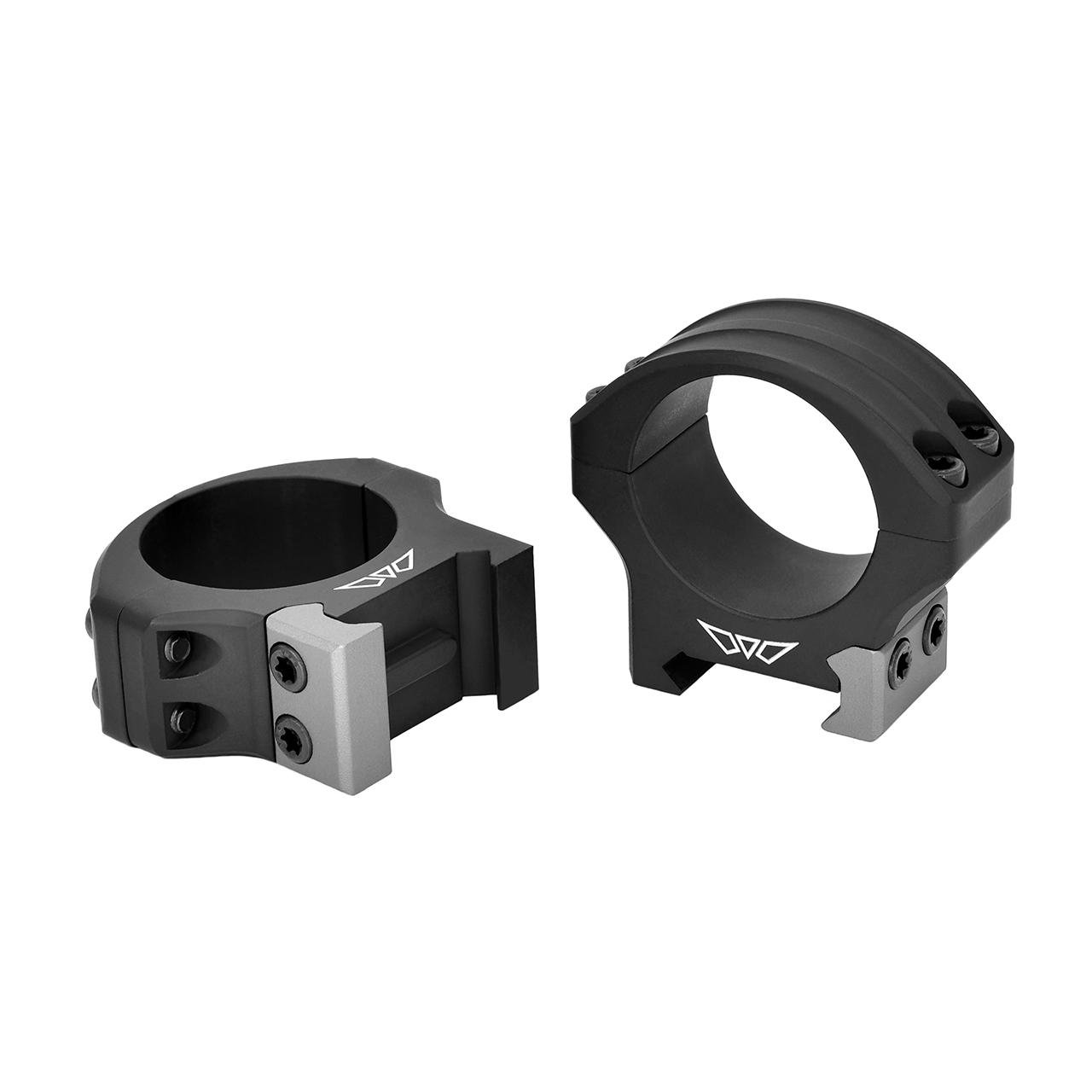 Warne 8513M HyperLite Matte Black MagnaFusion Alloy 30mm Tube Low... - Warne - 30MM