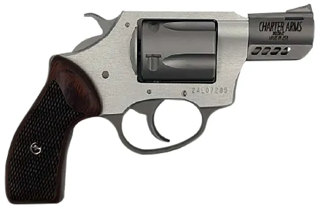 CHARTER ARMS 7075 .380 ACP 2.00 In 5-Round Rosewood Anodized - CHARTER ARMS - 380 ACP