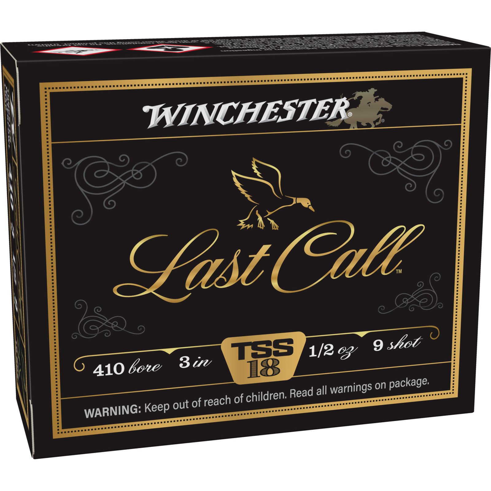 Winchester AMMO 410Ga 3in 10rd #9 Last Call Waterfowl TSS 1/2oz Shotshells - Winchester - 410 Gauge