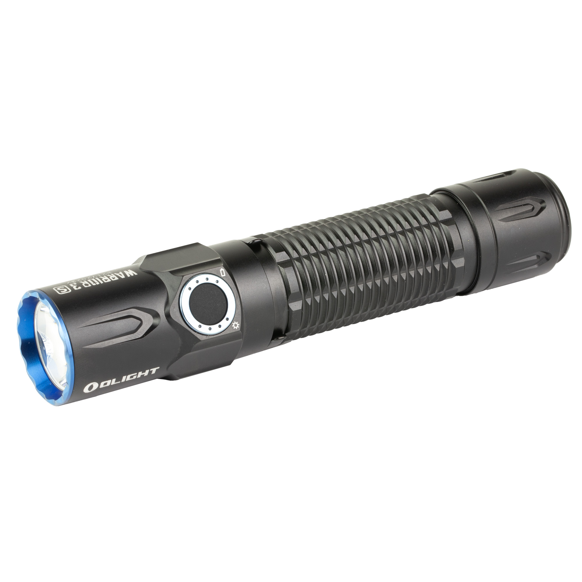 Olight Warrior3SBK Tactical Flashlight 2300 Lumens Black Anodized LED - Olight - 253/805/2,300 LUMENS