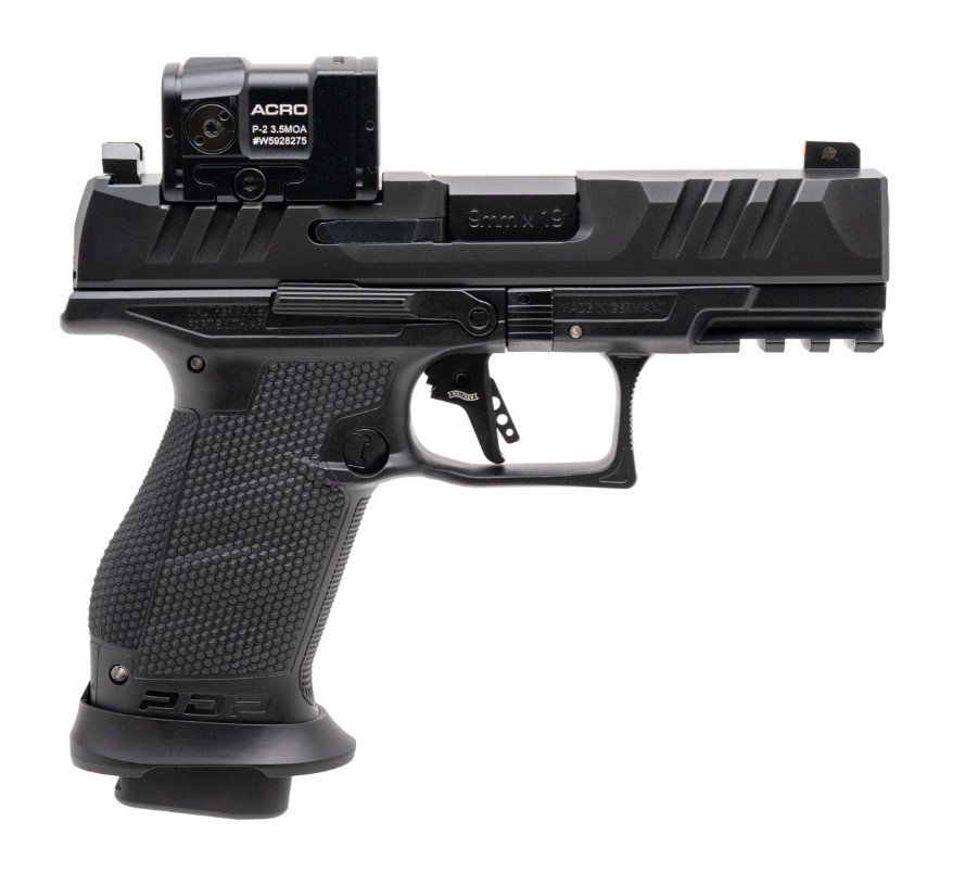 Buy Walther 4797067 PDP ACROCompact 9mm Pistol, 4" Barrel, 18-Round Capacity online
