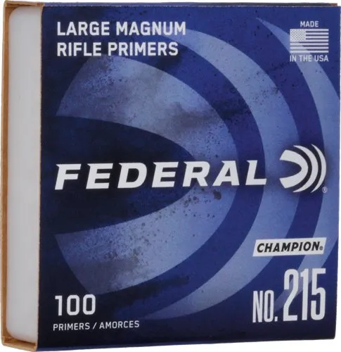 FEDERAL PRIMERS LARGE RIFLE MAGNUM 5000 PACK - Federal