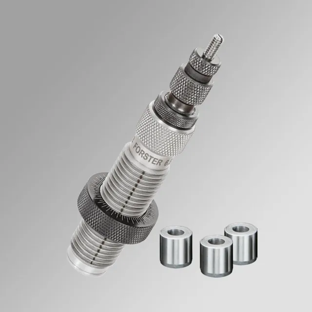 Forster FBK4409 6.5 PRC Bushing Full Length Sizer Die Kit with 3 Bushings - Forster Products, Inc. - 6.5 PRC