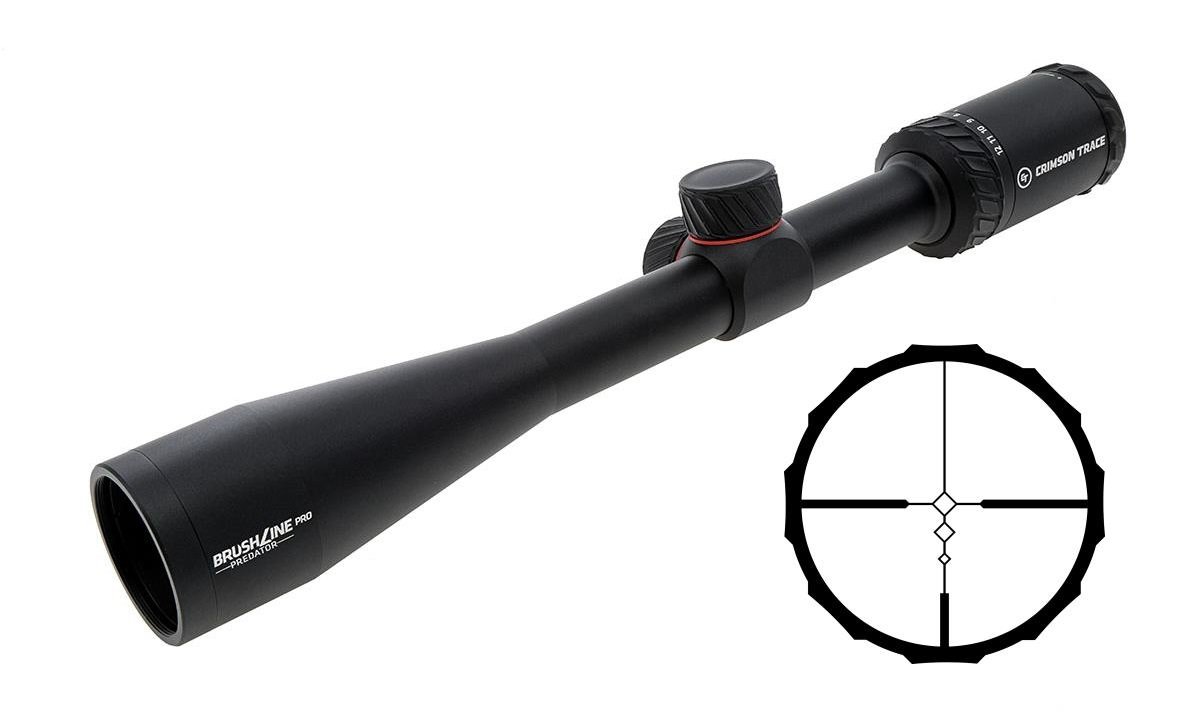 Crimson Trace 01-01520 Brushline Pro 3-9x40 BDC Predator Scope - Crimson Trace