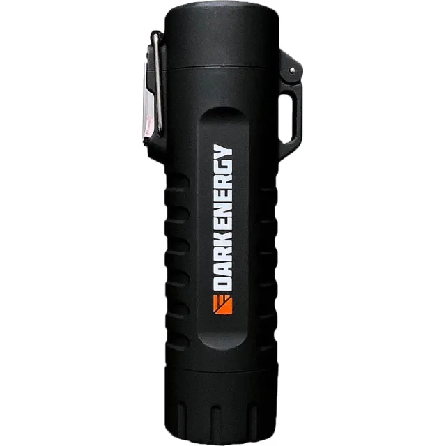 Dark Energy 860000725835 Plasma Lighter Black, Dual Arc, 120-Lumen Light