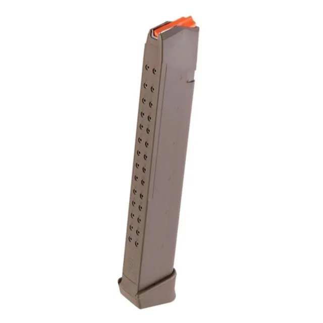 Glock Handgun Magazine for Glock 17/34 FDE 9mm Luger 33/rd BULK - Glock - 9mm Luger