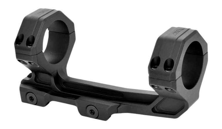 Warne 30MM MSR Mount 0MOA Matte Scope Base V4022M - Warne