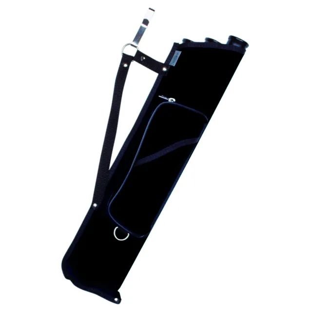 Neet Trim Lite Quiver Black RH Cordura Arrow Tubes Zippered Pocket - Neet