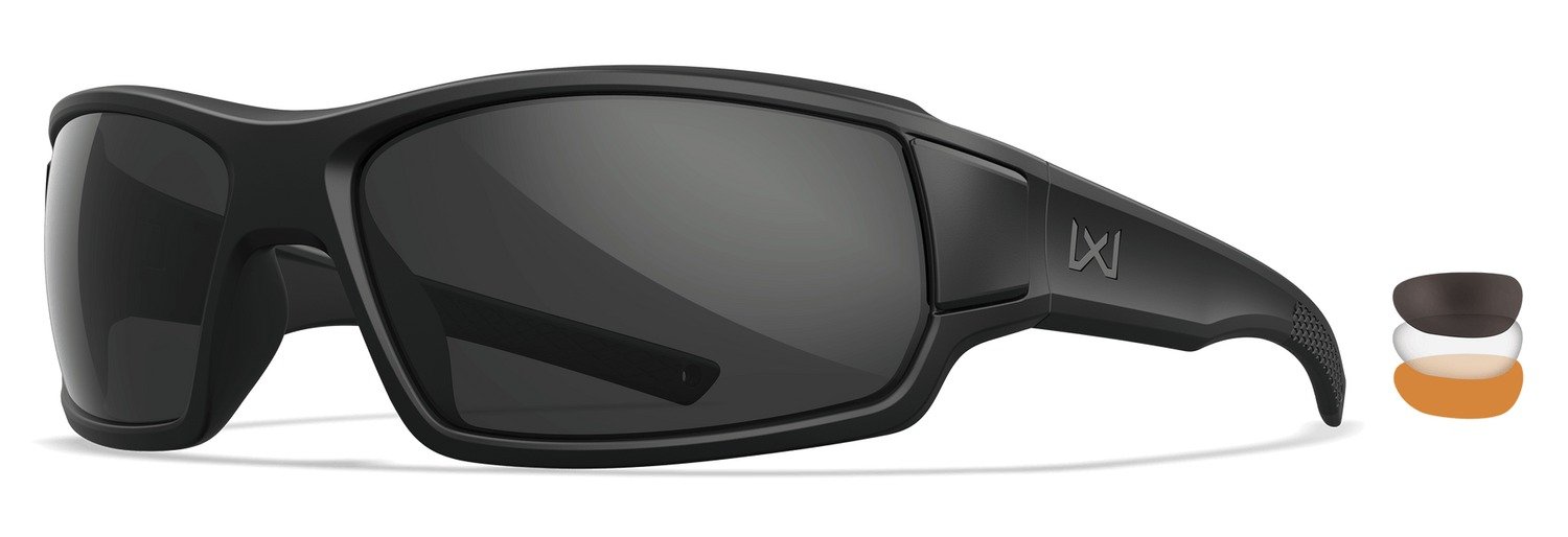 WILEYX Breach 2.5 XL Gray Clear Rust Tactical Eyewear - WILEYX