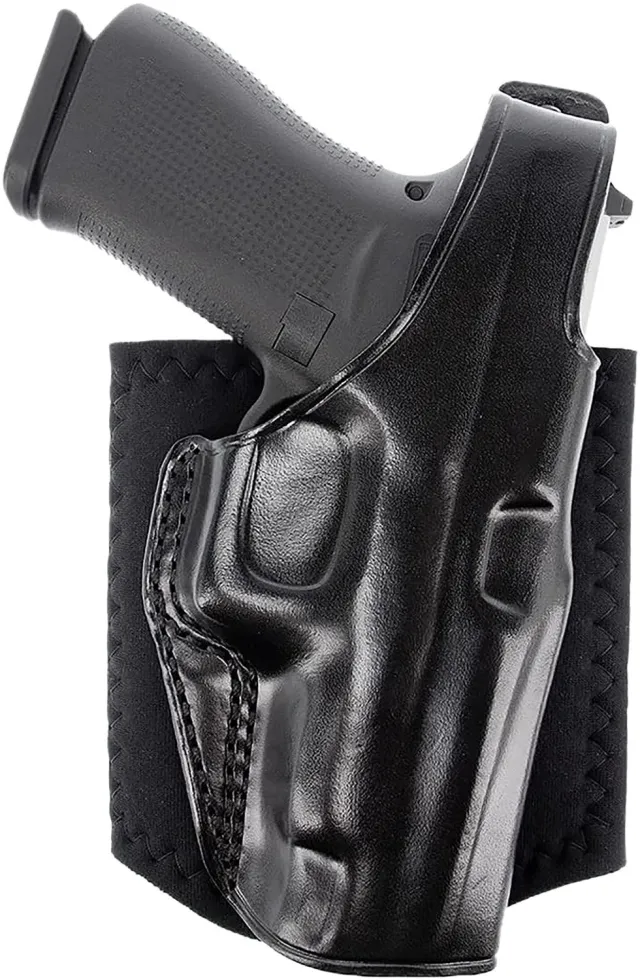 Galco AG800RB Ankle Glove Holster Black Neoprene Right Hand Glock 43 - Galco International