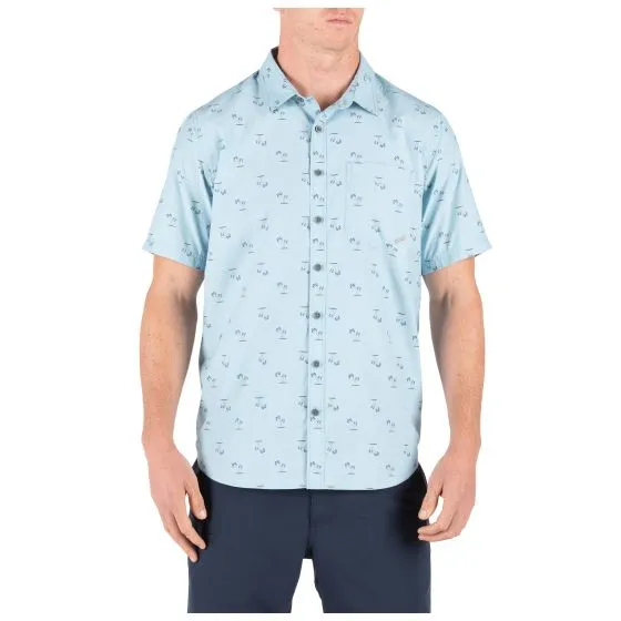 5.11 Tactical Lifes A Breach S/S Shirt Short-Sleeve Cotton/Poly Black - 5.11 Tactical