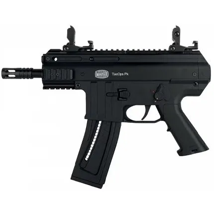 Mauser Tac Ops PK pistol 22LR 5" Barrel 1X22Rd 1X 110Rd Mags