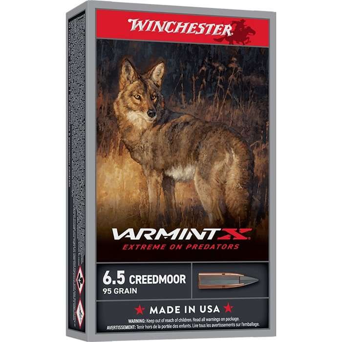 Winchester AX65PXP Varmint XP 6.5CM 95GR Extreme Point 20Rd - Winchester - 6.5 CREEDMOOR