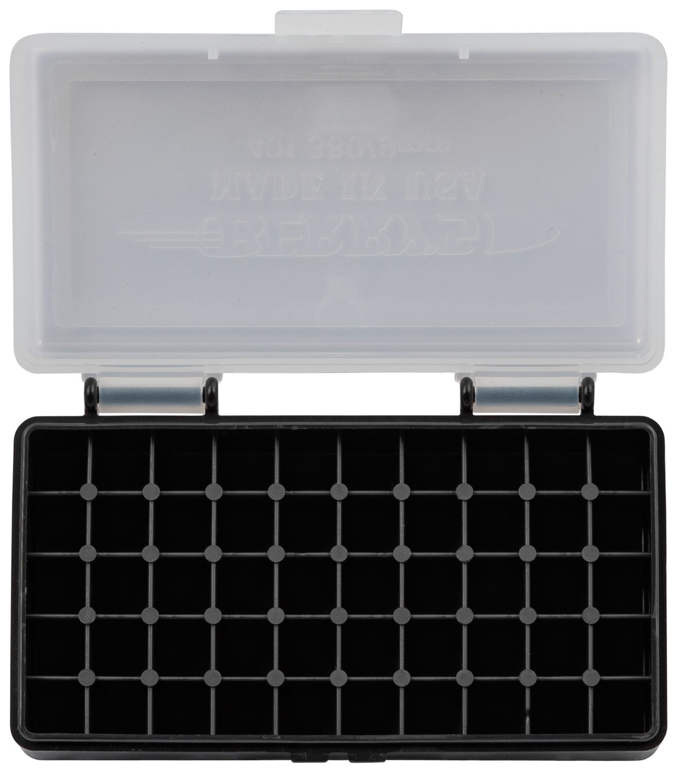 Berry's Mfg 401 Ammo Box 50Rd Clear/Black - Berry's Mfg