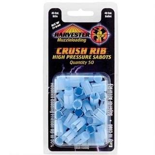 Harvester Muzzleloading 45 Cal. Crush Rib Sabots Fit .40 Cal Bullets 50/pk - J-Ron Inc. - 45