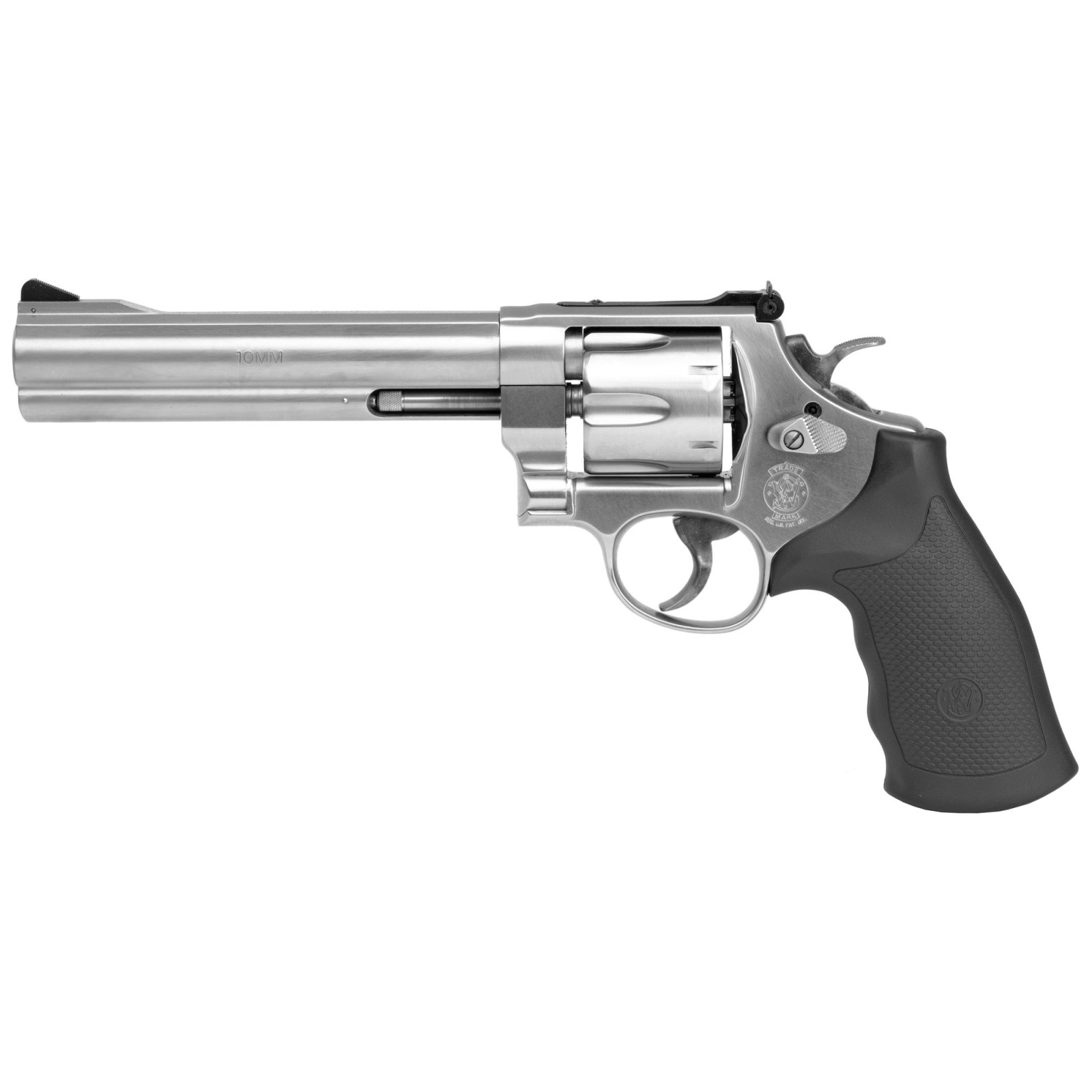 Smith & Wesson Model 610 10MM Revolver 6.5 in Stainless Steel 6 Shot - Smith & Wesson - 10mm