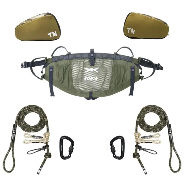 Timber Ninja Outdoors Ronin Saddle Starter Kit XL 36 - 40 Green