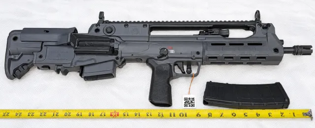 Used Springfield Armory Hellion 5.56 NATO 16 In Tungsten Gray Bullpup Rifle-img-0