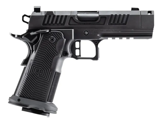 Buy Alpha Foxtrot AF1911-Romulus 9mm 3.5" Comp Threaded DLC Black online