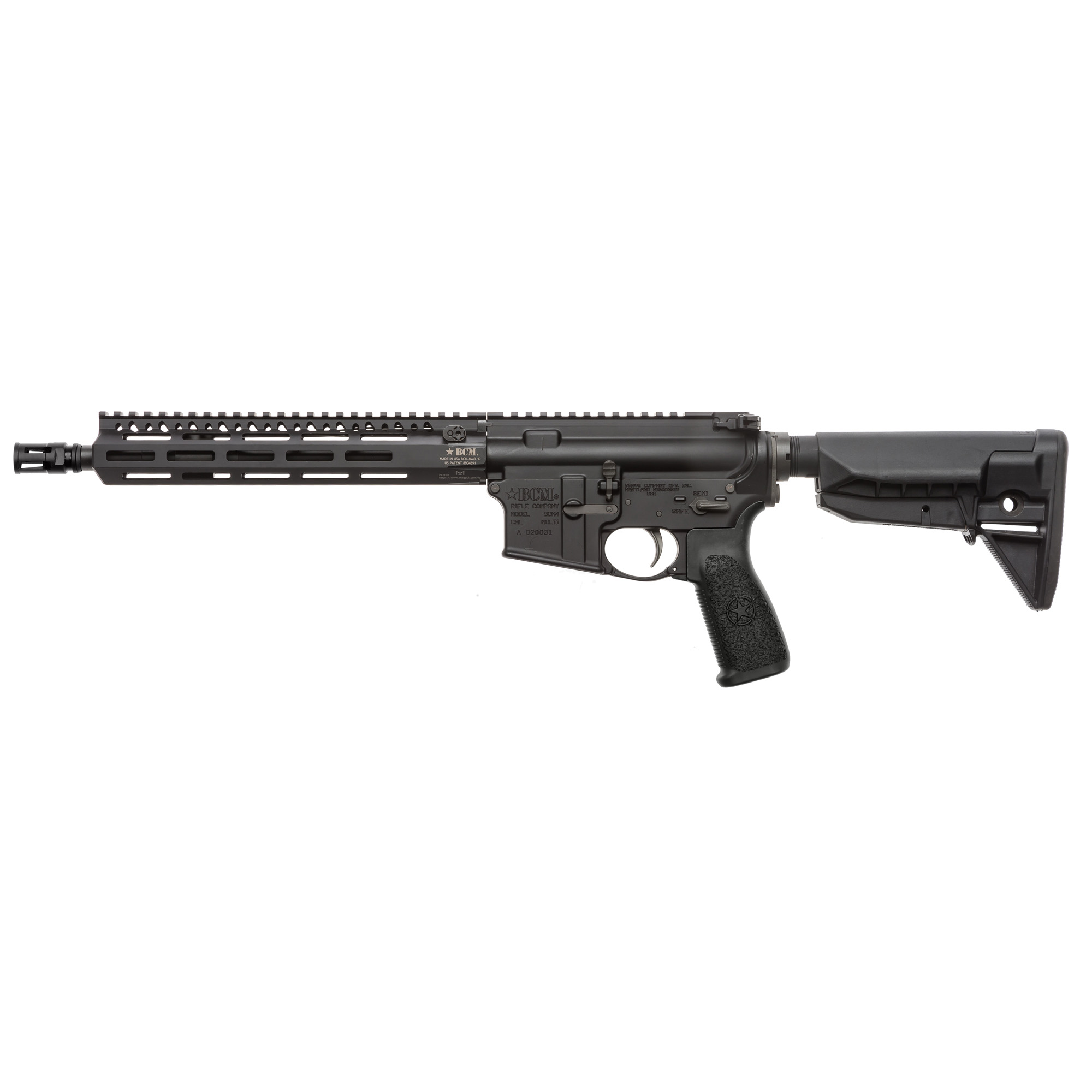 Bravo Company 610-750 Recce 11 MCMR SBR 556NATO 11.14" Black 30 Rds - BCM - 5.56
