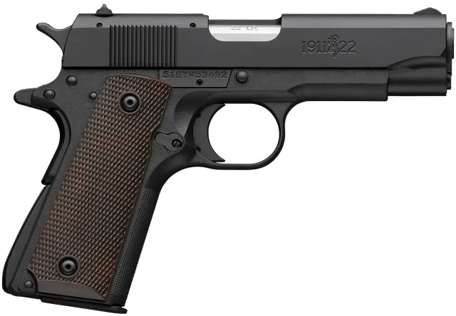 Browning 051064490 1911-22 22LR 10+1 Matte Black Polymer 3.625" Barrel - Browning - 22 LR
