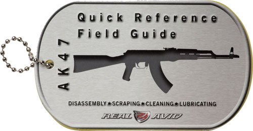 Real AVID AK47 FIELD GUIDE AK47 MAINTENANCE CARDS - Real Avid