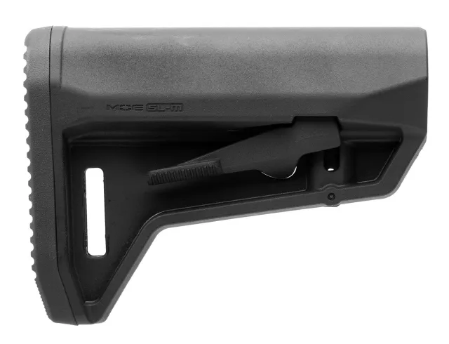 Magpul MAG1242-BLK MOE SL-M Carbine Stock Black for Mil-Spec AR-Platform - Magpul Industries