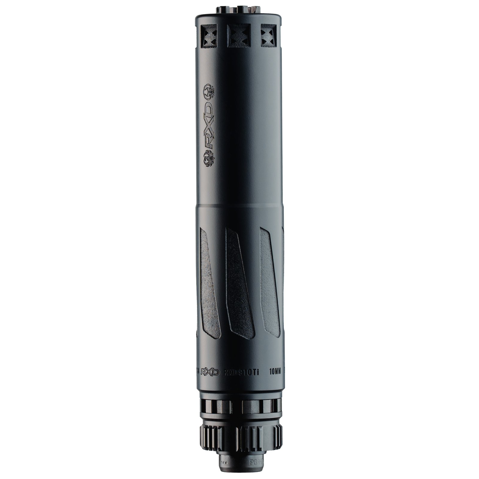 Dead Air RXD910TiBLK 9mm Optimized 10mm Capable 1/2-28 PB440 Mojave Black - DEAD AIR - 9mm