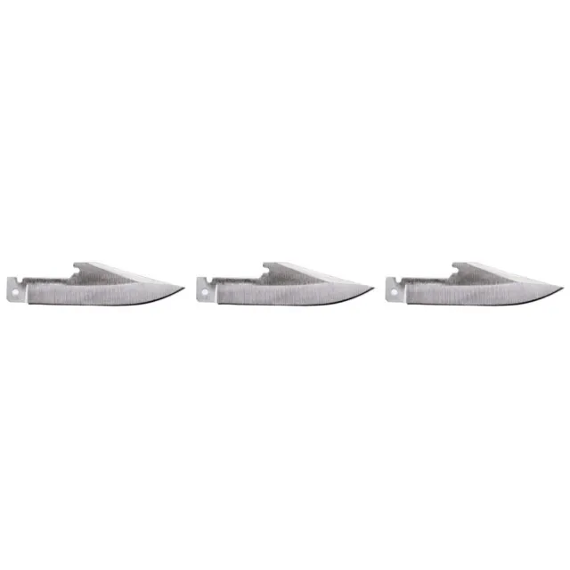 Remington R15742 440 Stainless Steel Drop Point Blades 3 Count - Remington Arms Company, LLC