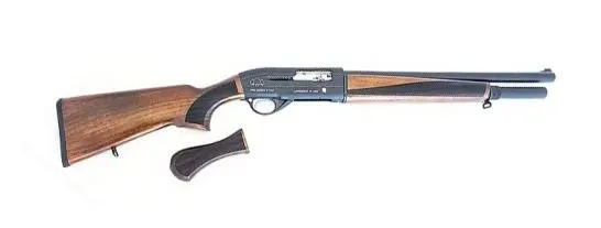 BLACK ACES TAC SXS SGD 12GA 18.5IN BBL WALNUT FULL SIZE AND SHORT STK SILVER REC