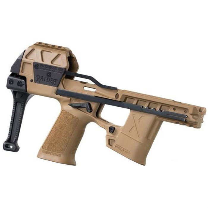 Flux Defense Raider X Chassis for Sig Sauer P320 FDE Stock - FLUX DEFENSE