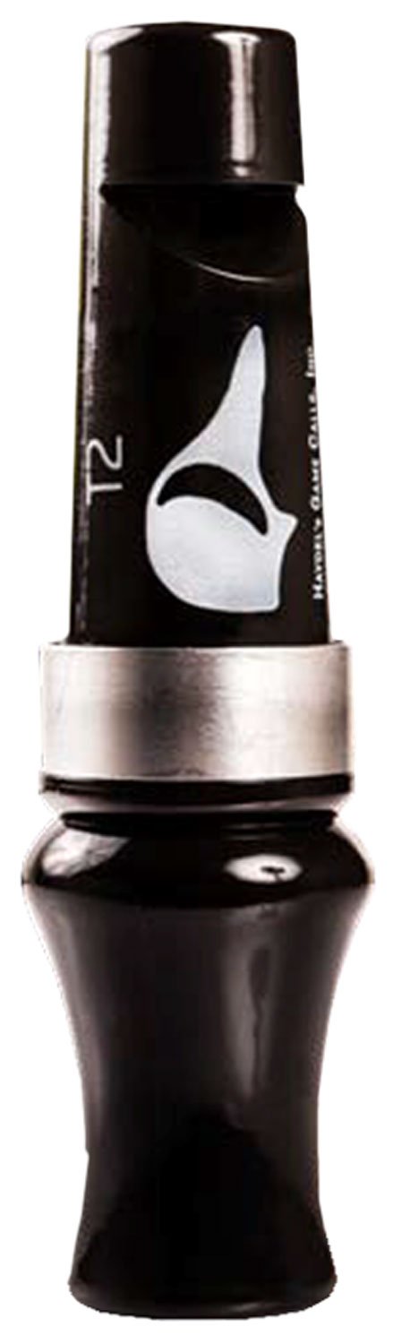 Haydel's T2 5-N-1 Duck Call Black Acrylic Blue-Wing/Cinnamon Teal - HAY