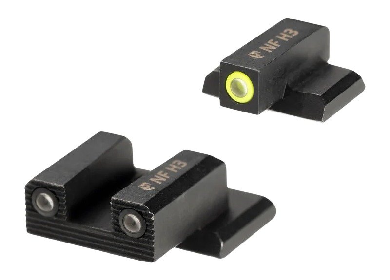 Nightforce SAW-208-003-YGZG NS SW BD 2.0 Yellow Front Sight - Nightforce Optics
