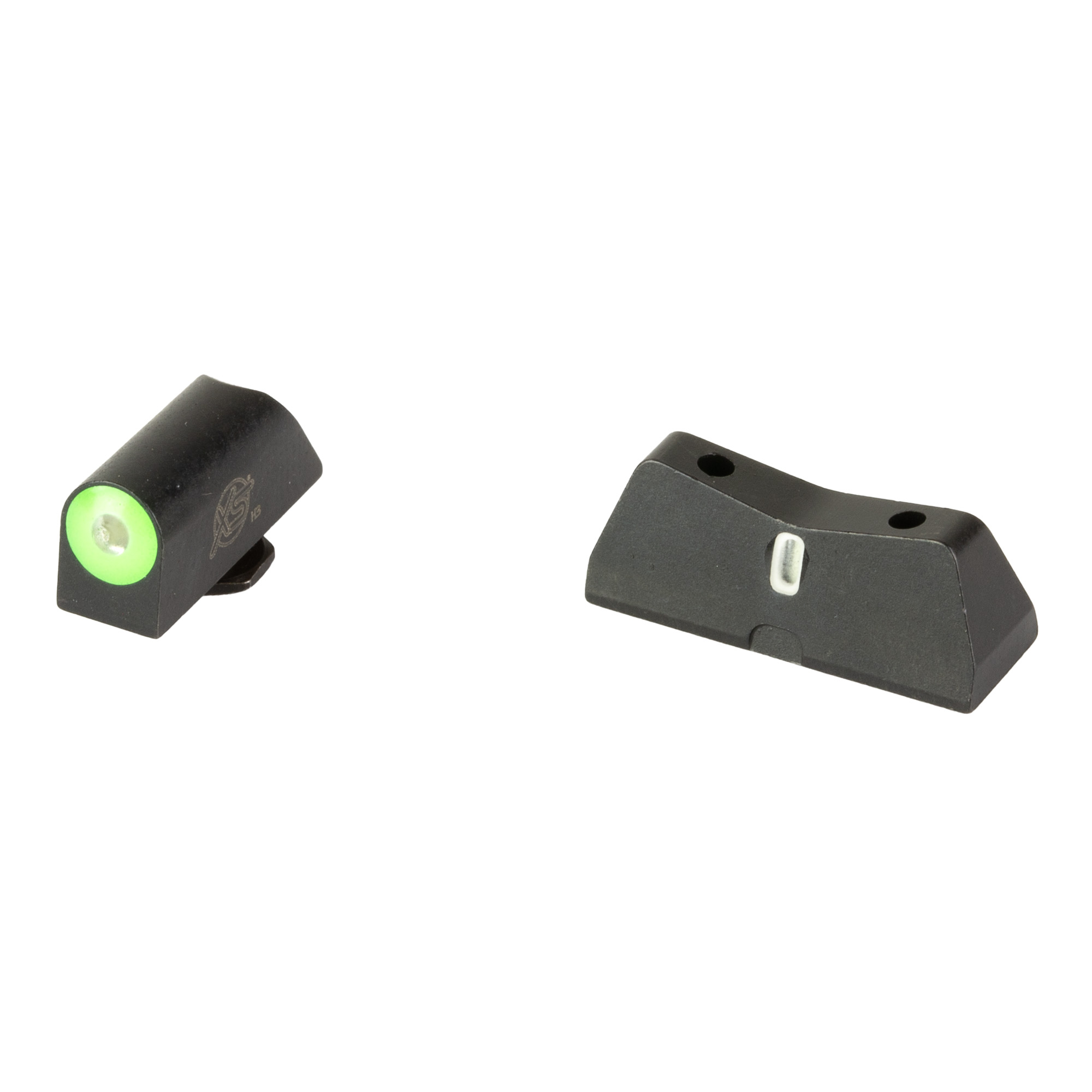 XS Sight Systems GLX201S5G DXT2 Pro Green Sights for Glock 17/19/22-37 - XS Sight Systems