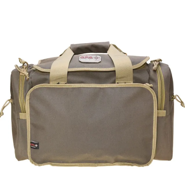 G Outdoors GPS-2014LRBRK Large Range Bag Green/Khaki