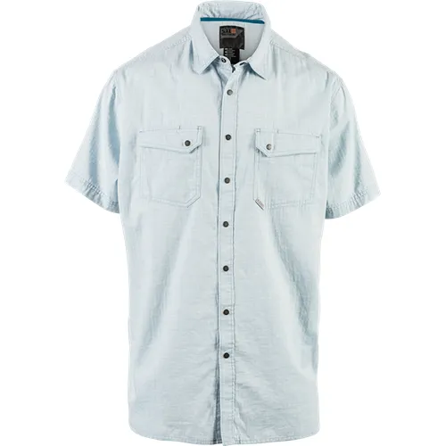 5.11 Tactical Herringbone S/S Shirt Short-Sleeve Small Button-Front