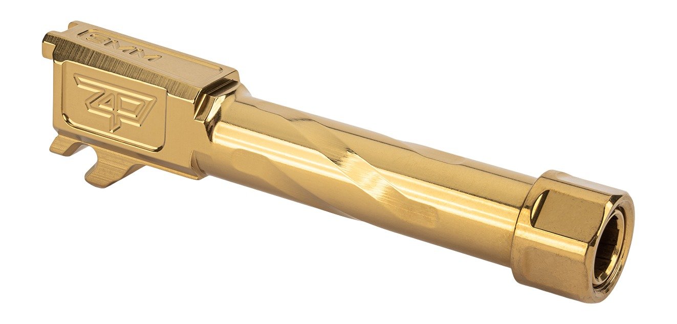 Zaffiri P365 Threaded Barrel Gold Premium Tactical - ZAFFIRI