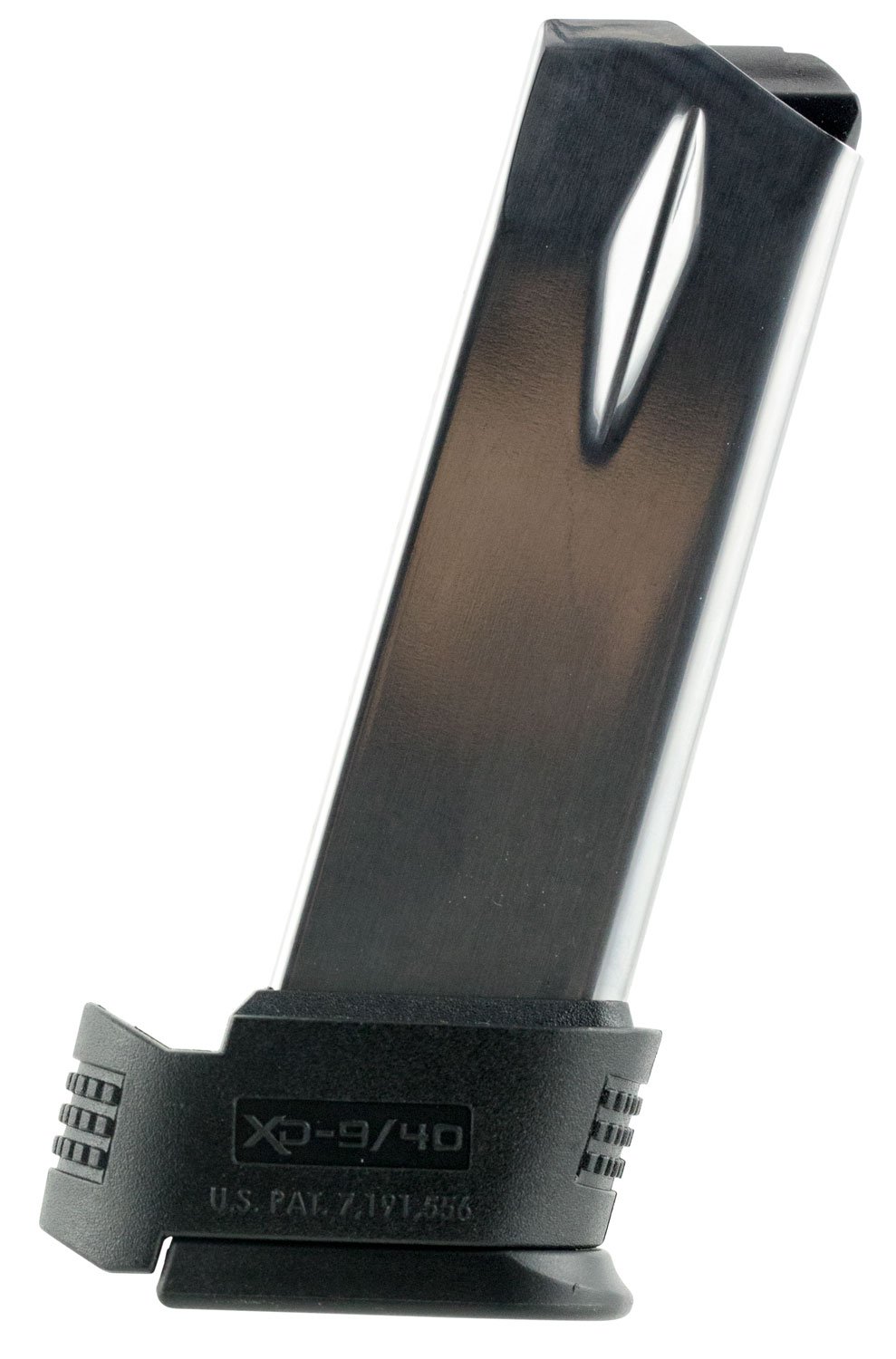 Buy Springfield Armory XD40 Sub-Compact 40 S&W Magazine, 12-Round Capacity, Stainless Steel with Black X-Tension online