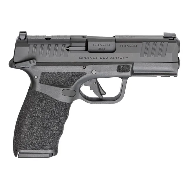 Springfield HCP9379BOSPMS Hellcat Pro 9mm 3.7" Black 17rd Manual Safety - Springfield Armory - 9MM for sale at Bang-Bang Tactical