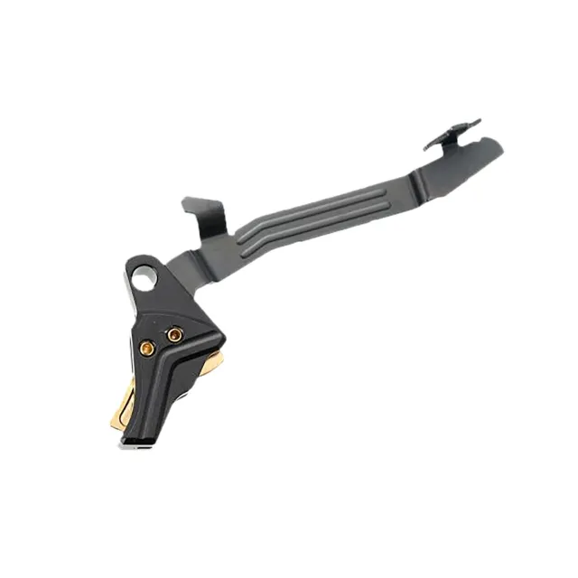Tyrant CNC TD-G43TRIG I.T.T.S Black-Gold Fits Glock 43/43X/48 - Tyrant CNC for sale at Gun Club HQ