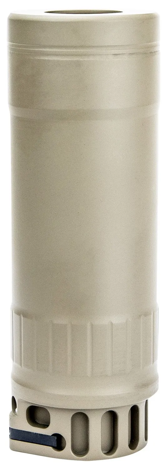 Kgm Suppressors RS-R556A1-QD-FDE R556A1 6mm/5.56 NATO FDE Nickel Alloy/Stainless Steel 1/2"x28