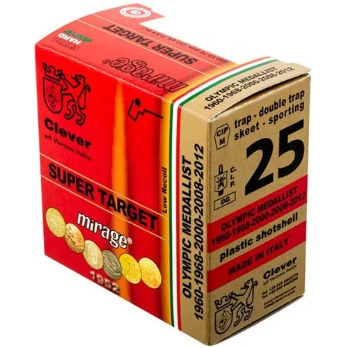 Clever CMST12HSC175 12GA Sporting Ammo 1oz #7.5 250 Rounds