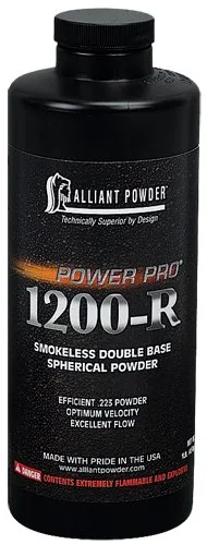 Alliant Power Pro 1200-R 1LB Smokeless Rifle Powder for .223 Ammo & Light Varmint Cartridges