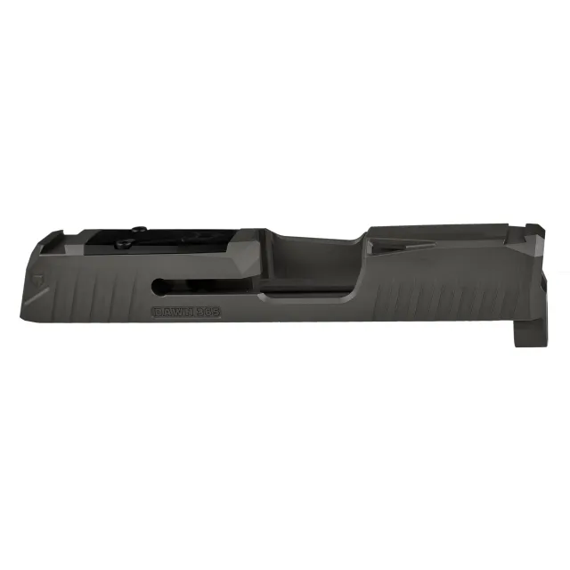 Lone Wolf LWD-DAWN365-OC-GG Stripped Slide Sig P365 Optic Cut Gray Ghost