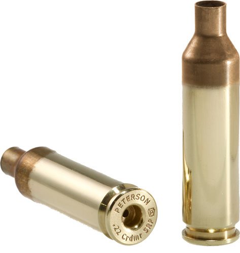 Buy Peterson 40025-R 22 Creedmoor Unprimed Brass Cases 50Pk online