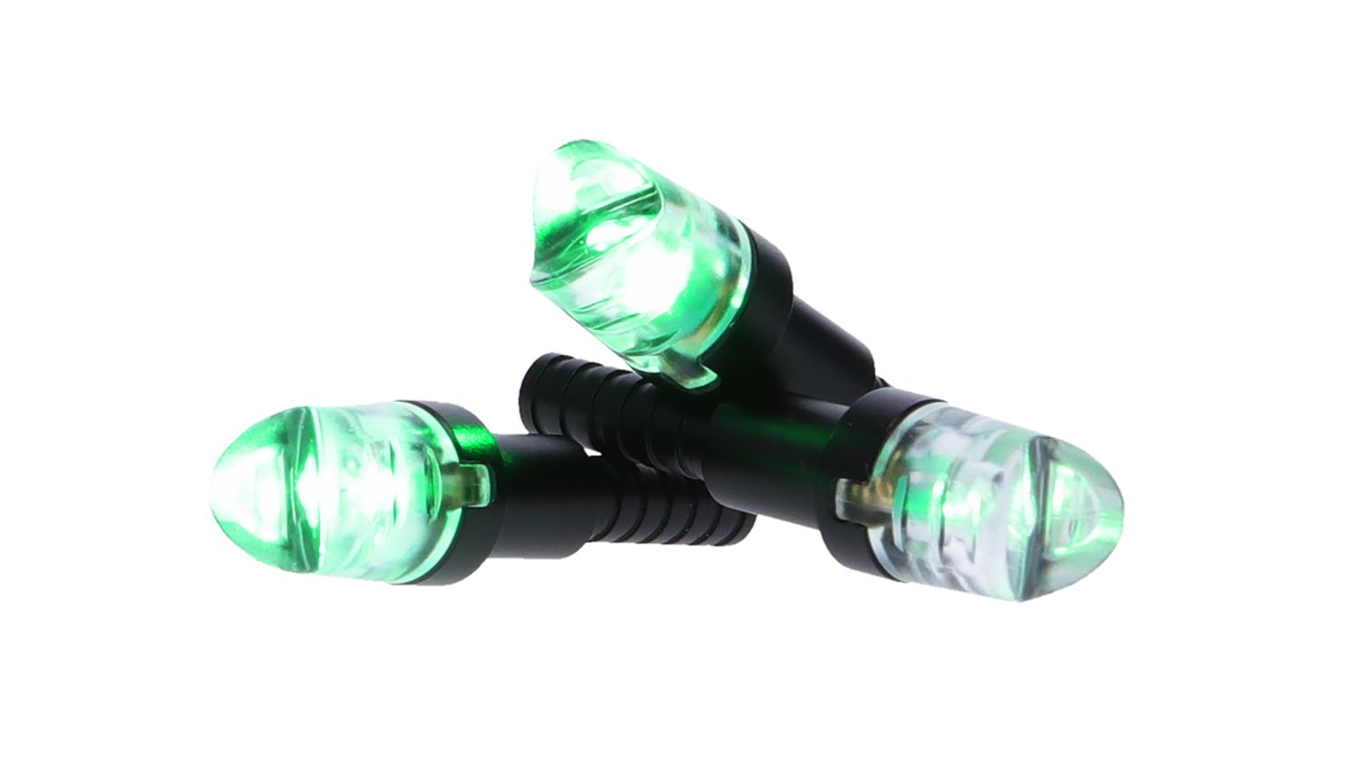 NAP NAPILLNGR Thunderglo Green Lighted Nocks 6-Pack Poly/Alum - NAP