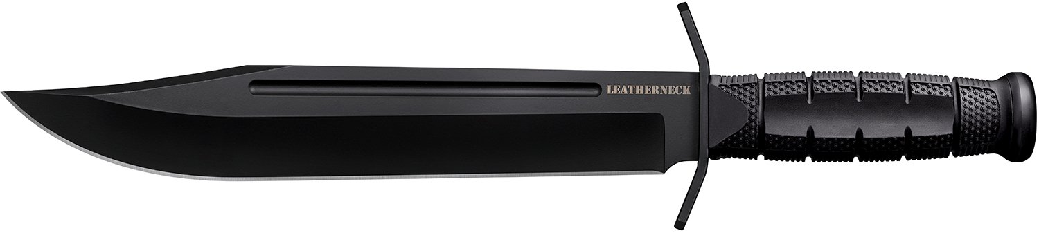 Cold Steel Leatherneck 10.5 In D2 Steel Bowie Black Handle - Cold Steel