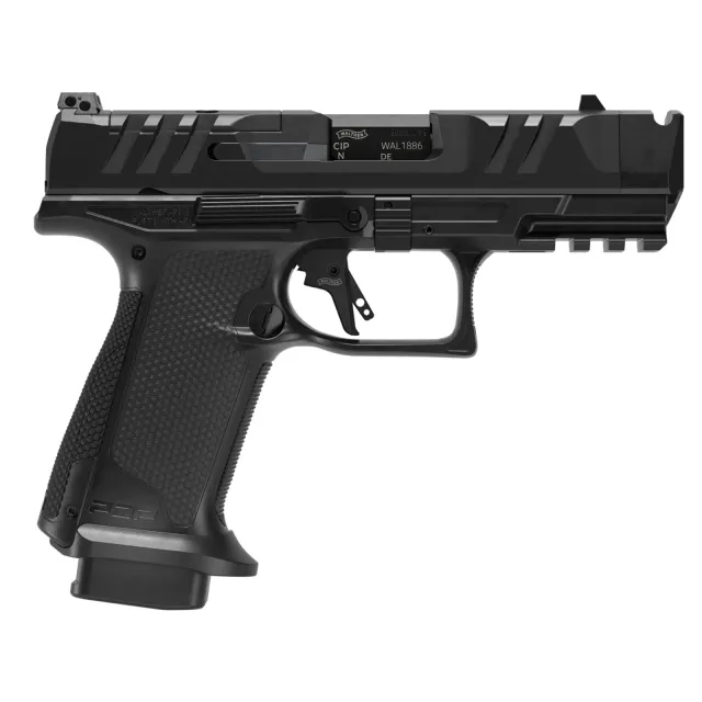 Walther PDP 9mm Compact Pro X 3.5" 18 Rd 3 Mags Optic Ready Black Pistol